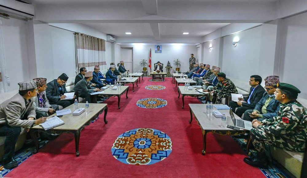 कोरोना रोकथामका लागि उच्च सतर्कता अपनाउने बालुवाटार बैठकको निर्णय 2